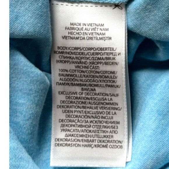 Polo Ralph Lauren Custom Slim Fit MSRP $80 Short Sleeve Blue Shirt Large Golf - Picture 5 of 9